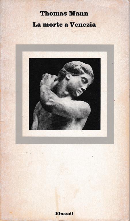 La morte a Venezia - Thomas Mann - copertina