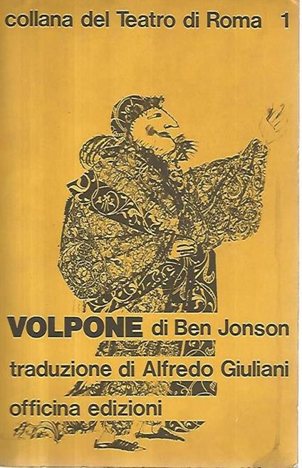 Volpone - Ben Jonson - copertina