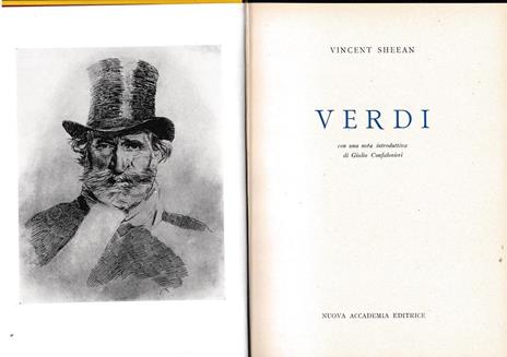 Verdi - Vincent Sheean - copertina