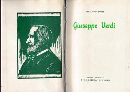 Giuseppe Verdi - Ferruccio Botti - copertina