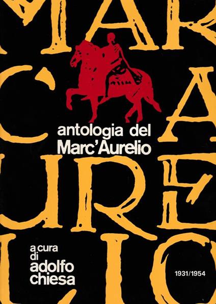 Antologia del Marc'Aurelio 1931-1954 - copertina