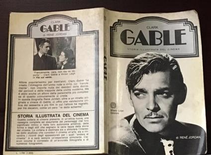 Clark Gable - René Jordan - copertina