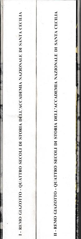 Quattro secoli di storia dell'Accademia Nazionale di Santa Cecilia - Remo Giazotto - copertina
