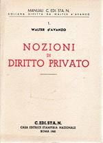 Nozioni di Diritto Privato