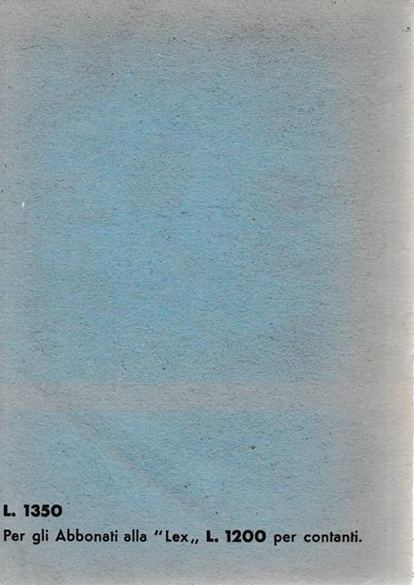 La legislazione vigente - Giovanni Davicini - 2
