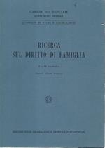 Ricerca sul diritto di famiglia.Parte seconda