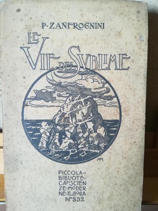 Le vie del sublime - Pietro Zanfrognini - copertina