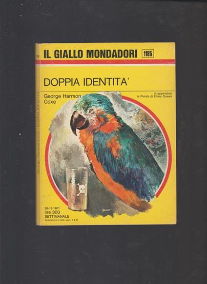 DOPPIA IDENTITA' - George Harmon Coxe - copertina