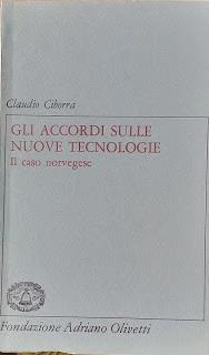 Gli accordi sulle nuove tecnologie. Il caso norvegese - Claudio Ciborra - copertina