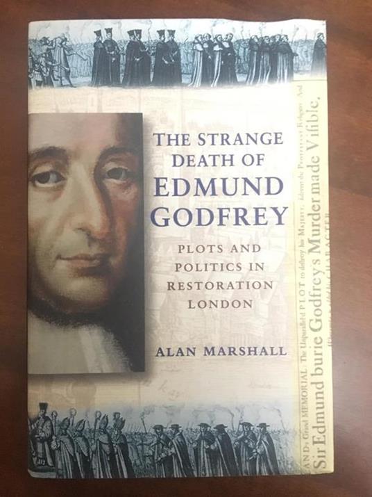 The strange death of Edmund Godfrey - Alan Marshall - copertina