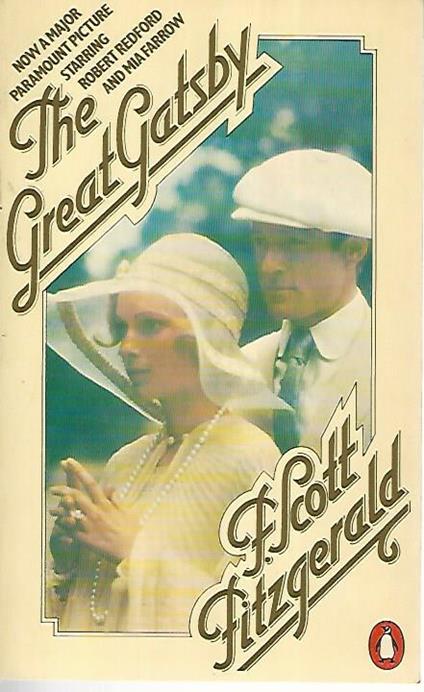 The great Gatsby - F. Scoot Fitzgerald - copertina
