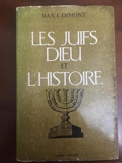 Les Juifs Dieu et l'historie - copertina