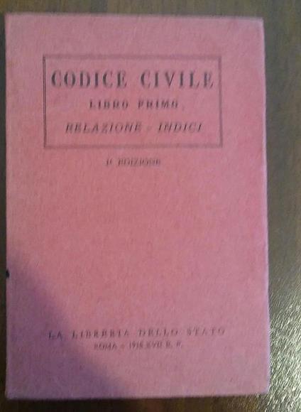 CODICE CIVILE - copertina