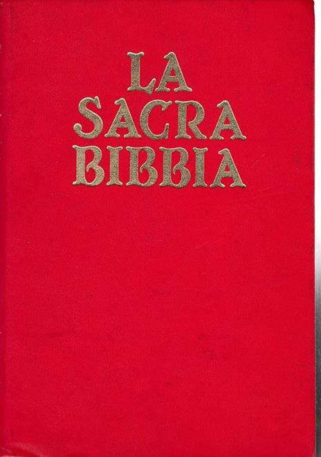 La Sacra Bibbia - Ed. Ufficiale Della Cei - Libro Usato