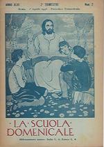 La scuola domenicale.Rivista 2 trimestre. 1 aprile 1936