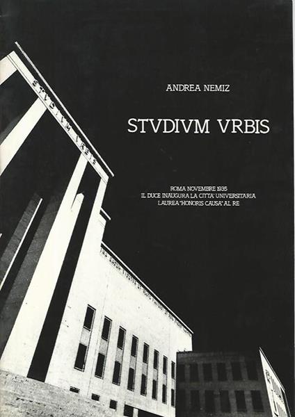 Studivm vrbis - Andrea Nermiz - copertina