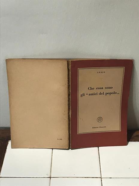 Che cosa sono gli "amici del popolo" - Lenin - copertina