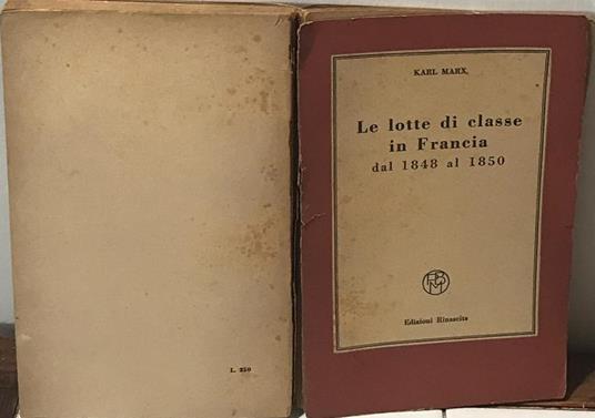 Le lotte di classe in Francia dal 1848 al 1850 - Karl Marx - 2