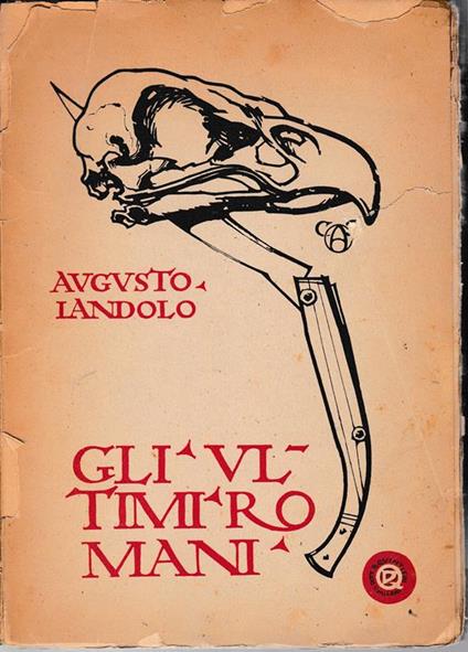 Gli ultimi Romani - A. Landolo - copertina