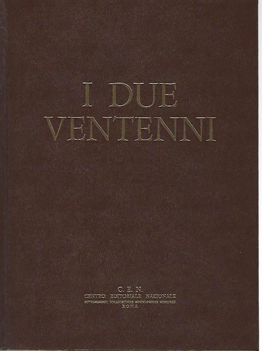 I due ventenni - copertina