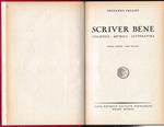 Scriver bene. Stilistica - Metrica - Letteratura