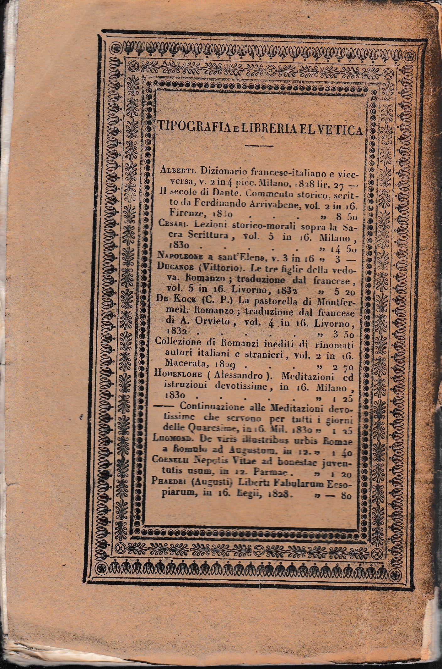 Storia d'Italia continuata da quella del Guicciardini sino al 1789. Tomo XI