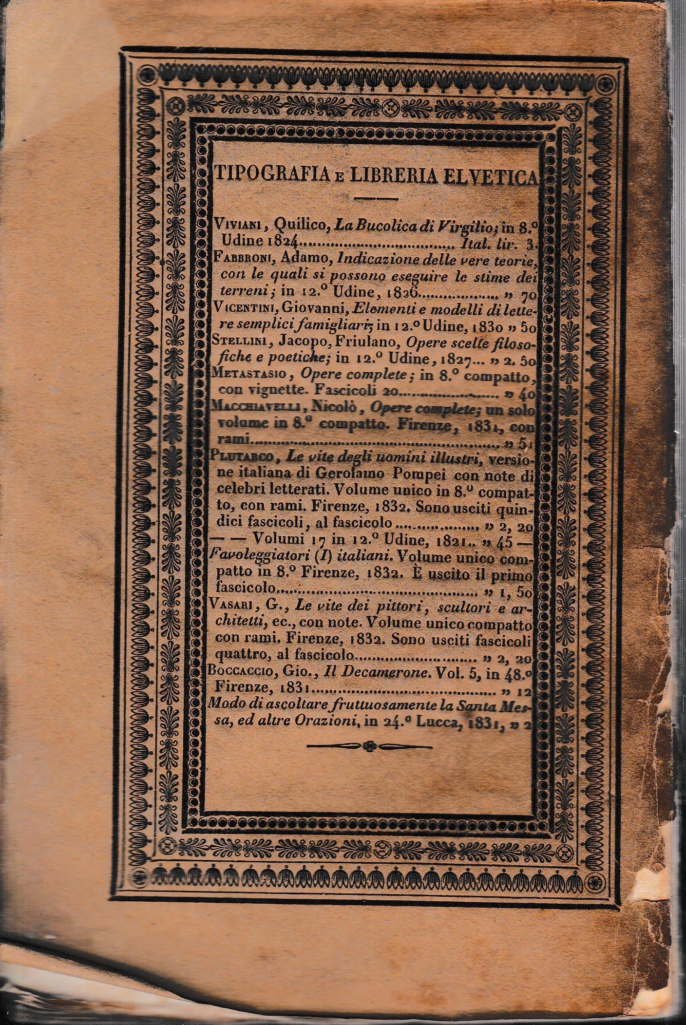 Storia d'Italia dal 1789 al 1814. Tomo I