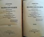 Introduzione à libri dell'Antico e Nuovo Testamento. I. II