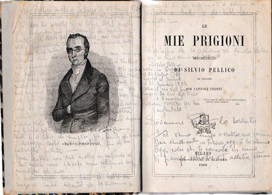 Le mie prigioni - Silvio Pellico - copertina