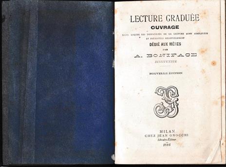 Lecture Graduée - Alexandre Boniface - copertina