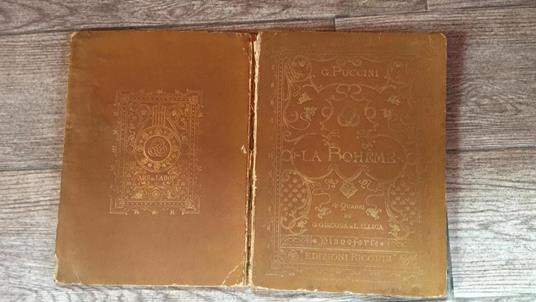 La Boheme - Giacomo Puccini - copertina