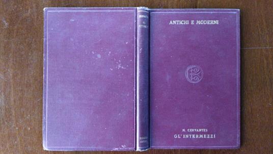 Gl'intermezzi - Miguel de Cervantes - copertina