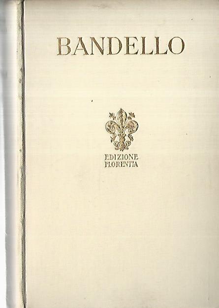 Le novelle. Volumi 1-2-3-4 - Matteo Bandello - copertina