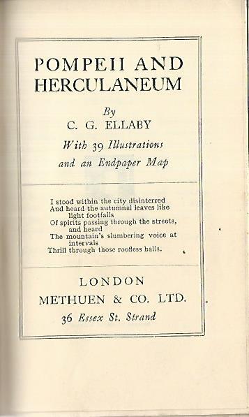 Pompeii and Herculaneum - copertina