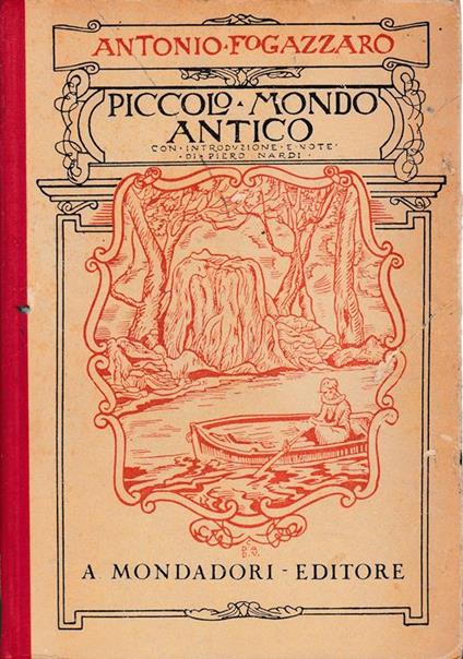Piccolo mondo antico - Antonio Fogazzaro - copertina
