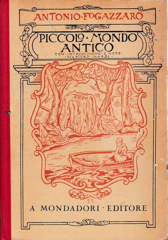 Piccolo mondo antico - Antonio Fogazzaro - copertina