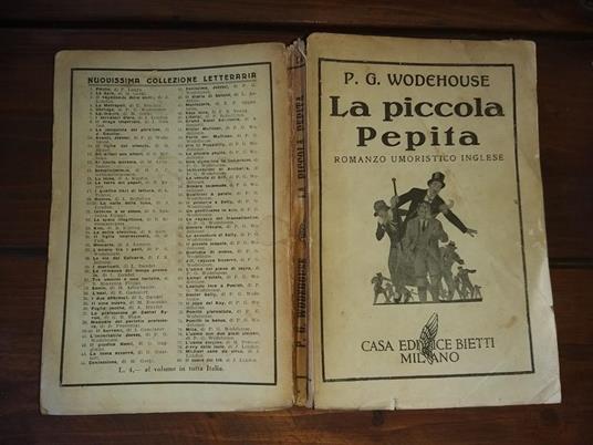La piccola Pepita - Pelham G. Wodehouse - copertina
