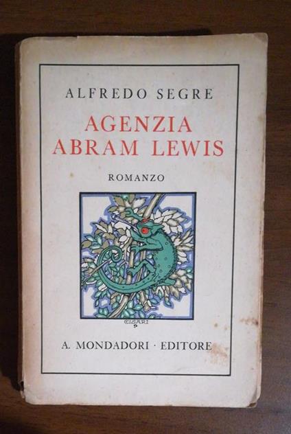 Agenzia Abram Lewis. Romanzo - Segre - copertina