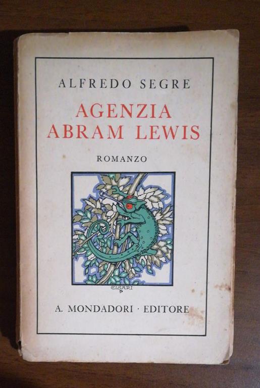 Agenzia Abram Lewis. Romanzo - Segre - copertina