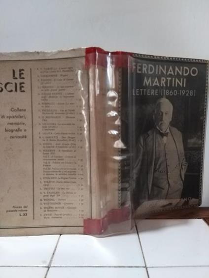Lettere (1860-1928) - Ferdinando Martini - copertina