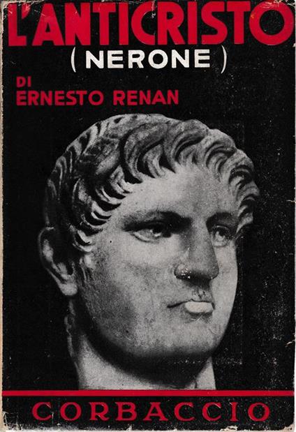 L' anticristo (Nerone) - Ernest Renan - copertina