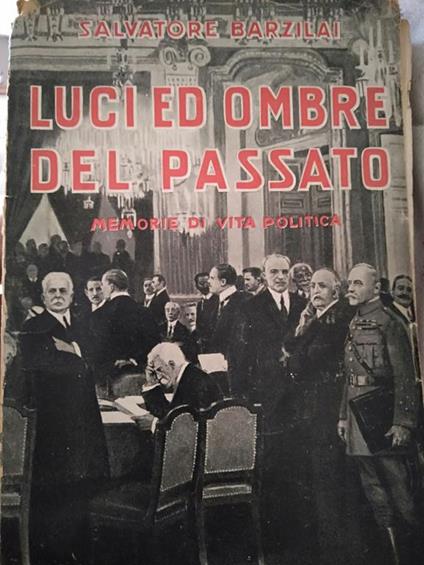 Luci ed ombre del passato - Salvatore Barzilai - copertina