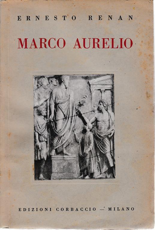 Marco Aurelio - Ernest Renan - copertina