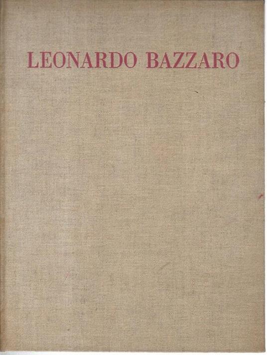 Leonardo Bazzaro - Giorgio Nicodemi - copertina