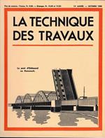 La Tecnique des Travaux, 14° anno, n. 10 Ottobre 1938