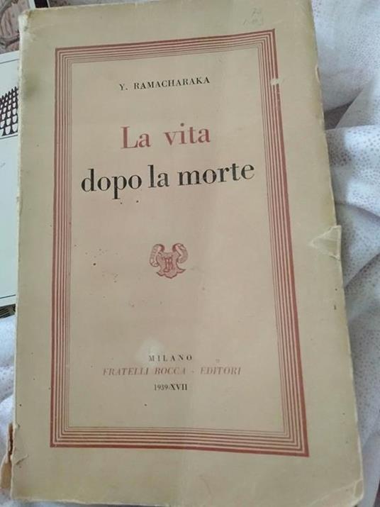 La vita dopo la morte - Yogi Ramacharaka - copertina