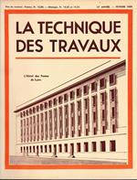 La Tecnique des Travaux, 15° anno, n. 2 Febbraio 1939