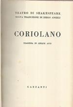 Coriolano. Tragedia in cinque atti