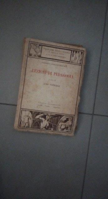 lezioni di pedagogia - Luigi Volpicelli - copertina