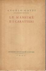 Le massime e i caratteri